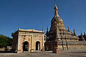 Bagan Myanmar. Temples near the Minochantha Stupa. 